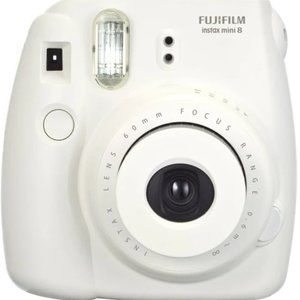 Instax Mini 8 (White, w/ packet of Instant Film)